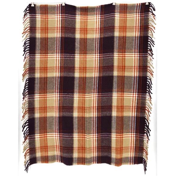 70s vintage fabio by faribault Woolen Mills Co throw blanket 1970s - Picture 3 of 4